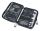 TROIKA BLACK TECH POUCH 2 Personal Organizer Polyester, Polyurethan (PU), Plane Schwarz