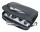 TROIKA BLACK TECH POUCH 2 Personal Organizer Polyester, Polyurethan (PU), Plane Schwarz