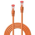 Lindy 47807 Netzwerkkabel Orange 1 m Cat6 S/FTP (S-STP)