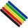 MediaRange MRCS302 Kabelbinder Kabelbinder mit Klettverschluss Nylon Schwarz, Blau, Grün, Rot, Gelb 5 Stück(e)