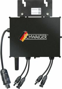 Schwaiger SOWR0806 Netzteil & Spannungsumwandler Drinnen Schwarz