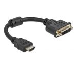 DeLOCK Adapter HDMI Stecker zu DVI 24+5 Buchse 4K 30 Hz...