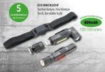 TROIKA ECO KNICKLICHT Schwarz Hand-Taschenlampe + Stirnband-Taschenlampe COB LED