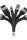 Techly ICOC-USBC-FL-U4 USB Kabel USB4 Gen 2x2 0,124 m 40 Gbit/s 1000 W Schwarz