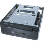 Inter-Tech MW-02 II Mini Tower Schwarz