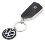 TROIKA VW VOLKSWAGEN KEYRING Schlüsselring Schwarz, Silber