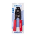 LogiLink WZ0004 Kabel-Crimper Crimpwerkzeug Schwarz, Rot