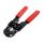 LogiLink WZ0004 Kabel-Crimper Crimpwerkzeug Schwarz, Rot