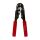 LogiLink WZ0004 Kabel-Crimper Crimpwerkzeug Schwarz, Rot