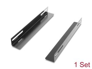 DELOCK 19" Tragschiene für Netzwerkschrank 300x40mm 2 Stück