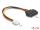 DELOCK Kabel Power SATA 15 Pin St > Floppy 4 Pin Bu 15cm