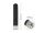 DeLOCK LPWAN 868 MHz Antenne SMA Stecker 1,6 dBi omnidirektional starr schwarz