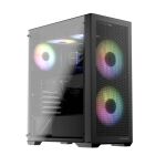 LC-Power LC-717B-ON Computer-Gehäuse Midi Tower Weiß