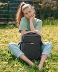 Inateck BP03006 Rucksack Reiserucksack Schwarz
