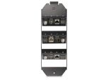 DELOCK Keystone Halterung 12 Port für Bodentank
