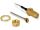 DeLOCK 88419 Koaxialkabel 0,2 m Grau
