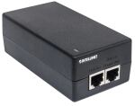 Intellinet Gigabit Ultra PoE-Injektor, 1 x 60 Watt-Port, 802.3at/af-konform, Kunststoffgehäuse