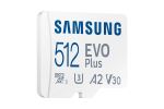 Samsung EVO Plus microSD-Speicherkarte (2024) (inkl. SD Adapter) - 512 GB