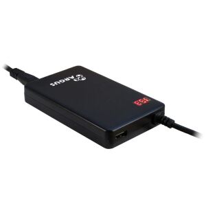 Inter-Tech ARGUS NB-90SA Netzteil & Spannungsumwandler Drinnen 90 W Schwarz