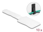 DELOCK Klett-Kabelhalter 90mmx24mm selbstklebend 10Stk...