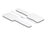 DELOCK Klett-Kabelhalter 90mmx24mm selbstklebend 10Stk...