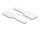 DELOCK Klett-Kabelhalter 90mmx24mm selbstklebend 10Stk weiß