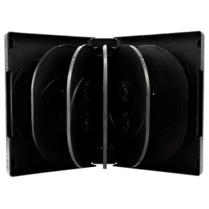 MediaRange BOX18 CD-Hülle DVD-Hülle 12 Disks Schwarz