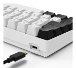 Sharkoon SGK50 S4 Tastatur Haus USB QWERTZ Deutsch Weiß