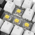 Sharkoon SGK50 S4 Tastatur Haus USB QWERTZ Deutsch Weiß