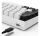Sharkoon SGK50 S4 Tastatur Haus USB QWERTZ Deutsch Weiß