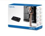 LogiLink USB 3.0 4x 5000 Mbit/s Schwarz