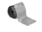 DeLOCK Kabelschutzschlauch mit Knopfverschluss hitzebeständig 2 m x 10 mm grau / schwarz