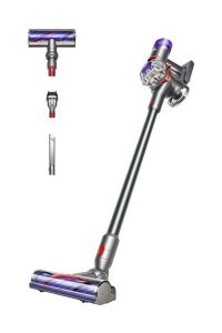 Dyson V8 Advanced 2-in-1-Stabstaubsauger Akku Trocken Beutellos Nickel, Silber