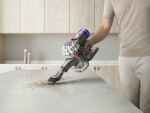 Dyson V8 Advanced 2-in-1-Stabstaubsauger Akku Trocken Beutellos Nickel, Silber