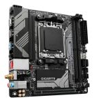 GIGABYTE A620I AX Motherboard - Unterstützt AMD Ryzen 8000 CPUs, 5+2+1 Phasen Digital VRM, bis zu 6400MHz DDR5 (OC), 1xPCIe 4.0 M.2, Wi-Fi 6E, 2.5GbE LAN, USB 3.2 Gen 2
