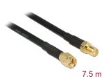 DELOCK HF Kabel SMA -> SMA St/Bu 7.50m low loss