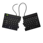 R-Go Tools Ergonomische Tastatur R-Go Split Break v2 mit Pausensoftware, geteilte Tastatur, QWERTY (US), Kabelgebunden, Schwarz