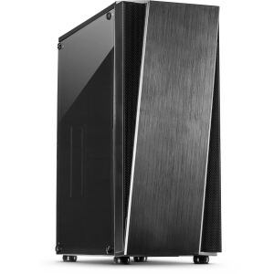Inter-Tech T-11 Televen Tower Schwarz