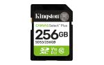 Kingston Technology 256GB SDXC Canvas Select Plus Gen3...