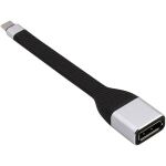 Techly ICOC-USBC-DP12 Videokabel-Adapter 0,131 m USB Typ-C DisplayPort Schwarz