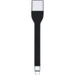 Techly ICOC-USBC-DP12 Videokabel-Adapter 0,131 m USB Typ-C DisplayPort Schwarz