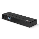 Lindy 43228 Schnittstellen-Hub USB 3.2 Gen 1 (3.1 Gen 1) Type-A 5000 Mbit/s Schwarz