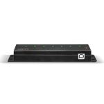 Lindy 42794 Schnittstellen-Hub USB 2.0 Type-B 480 Mbit/s Schwarz