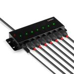 Lindy 42794 Schnittstellen-Hub USB 2.0 Type-B 480 Mbit/s Schwarz
