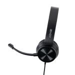 Lindy 20439 Kopfhörer & Headset Kabelgebunden Kopfband Büro/Callcenter USB Typ-C Schwarz
