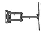 Equip 650328 Neig-/schwenkbare Eck-TV-Wandmontagehalterung, 23 bis 55 Zoll