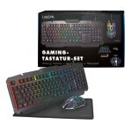 LogiLink ID0185 Tastatur Maus enthalten Gaming USB QWERTY Englisch Schwarz