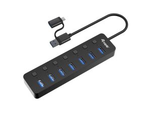 Equip 7-Port USB 3.2 Gen 1 Hub mit Netzteil
