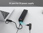 Equip 7-Port USB 3.2 Gen 1 Hub mit Netzteil