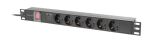 Lanberg PDU-06F-0200-BK Stromverteilereinheit (PDU) 6...